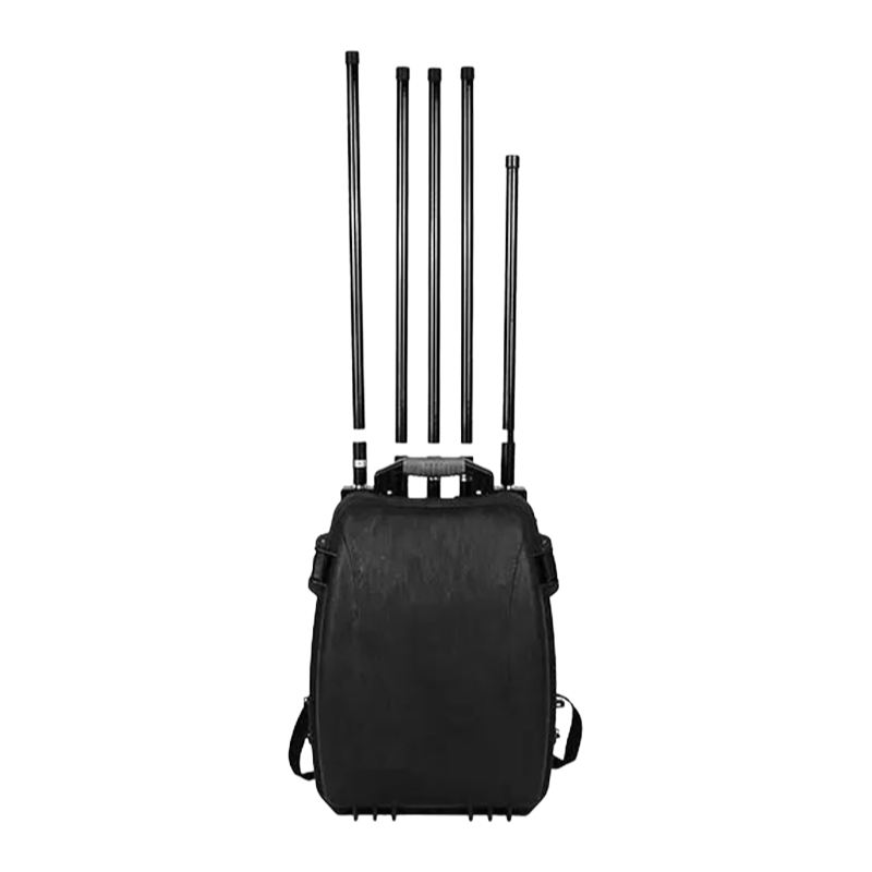 Lightweight Mobile Drone Signal Blocker for Security and Defense Applications