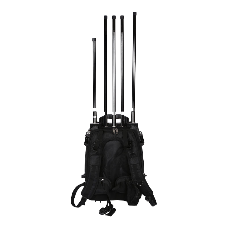 Lightweight Mobile Drone Signal Blocker for Security and Defense Applications