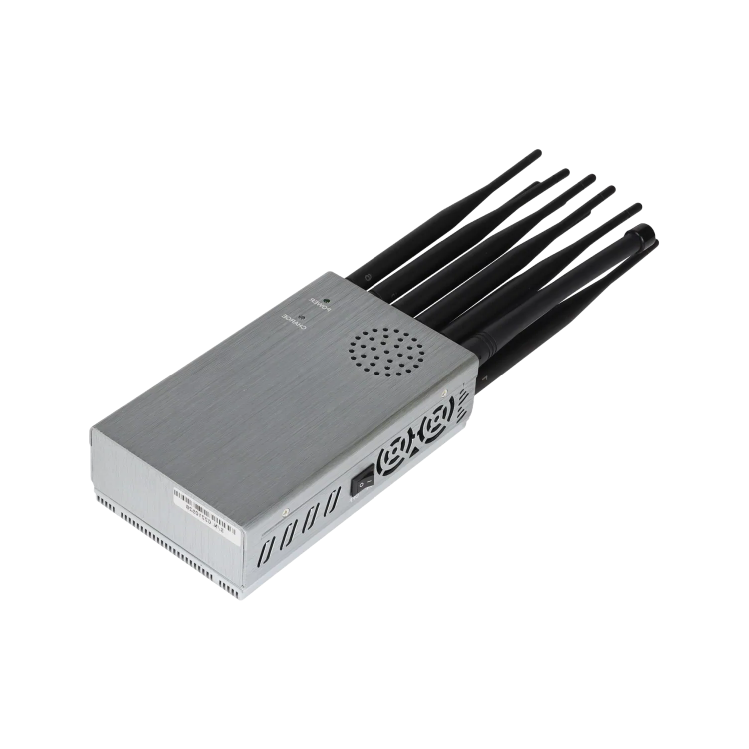 Supply Customizable Handheld 2G - 4G GPS WiFi Lojack Jammer P12 – 10000mAh, -20~50℃ Temp, 2kg for Privacy & Security