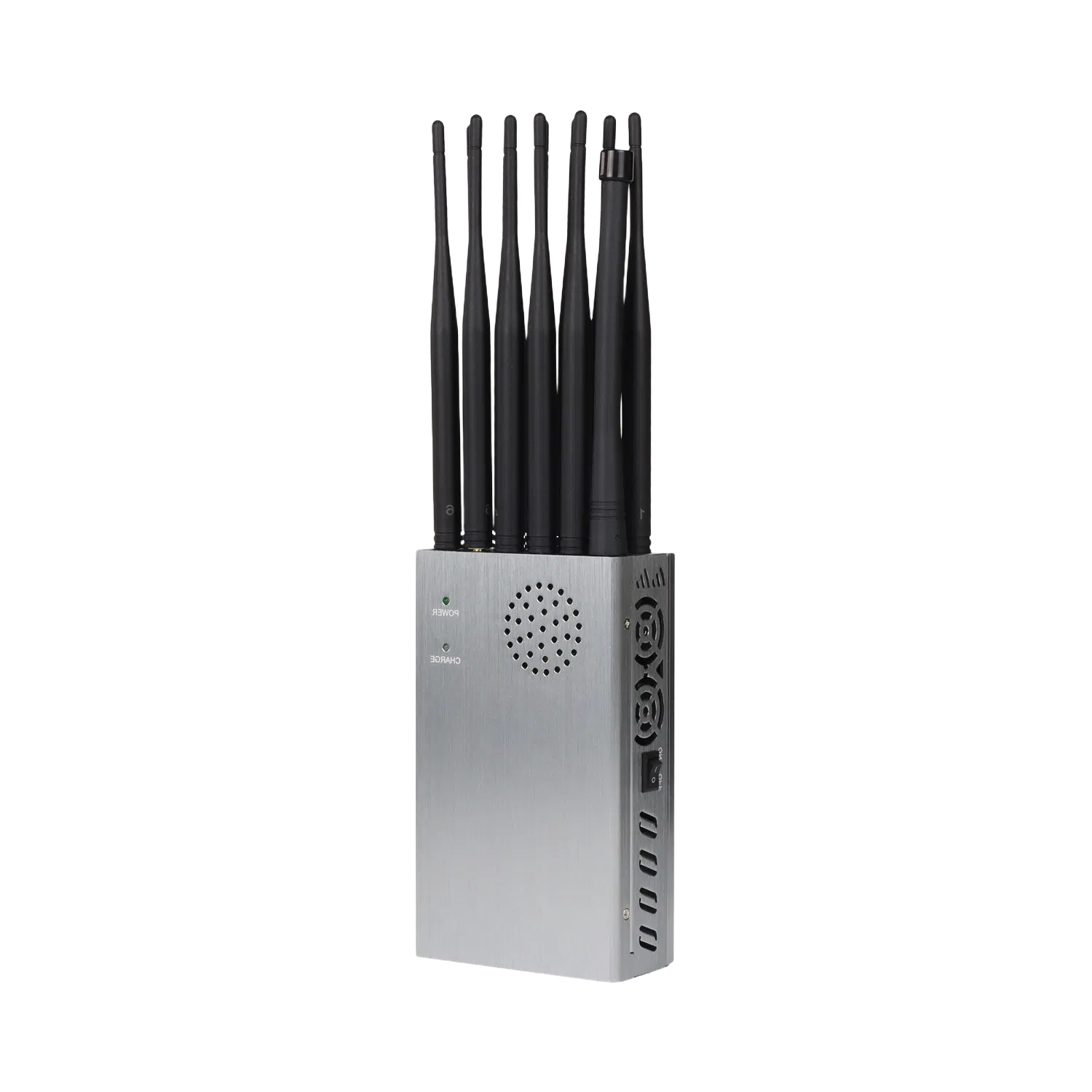 Supply Customizable Handheld 2G - 4G GPS WiFi Lojack Jammer P12 – 10000mAh, -20~50℃ Temp, 2kg for Privacy & Security