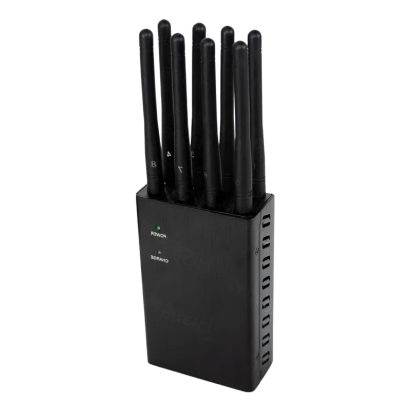 Lightweight Handheld Signal Jammer for 2G 3G 4G 5G WiFi GPS and UHF VHF Frequencies