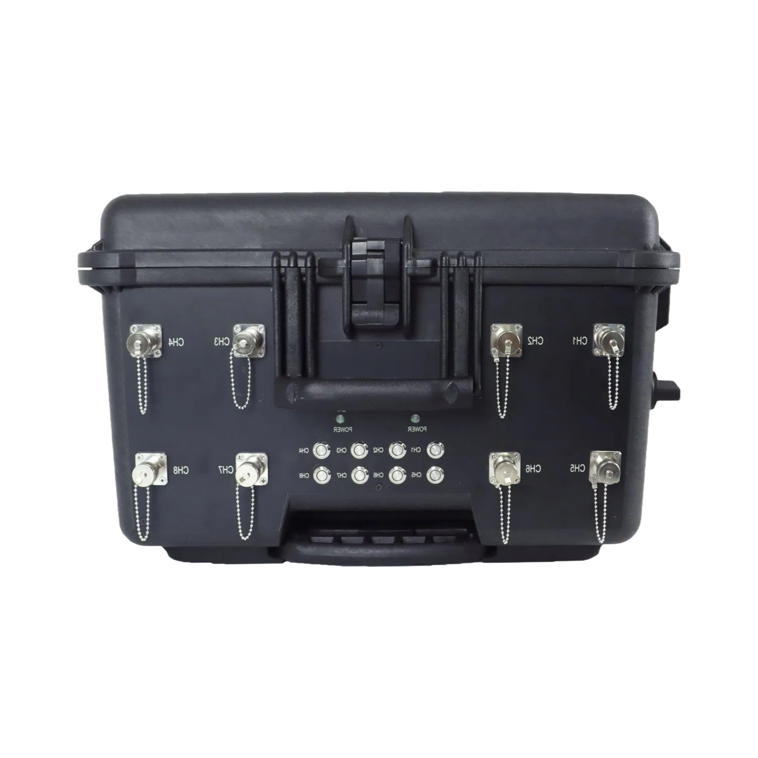 Professional 8-Band Anti-Drone Jammer with 3KM Range - Vehicle Mounted UAV Defense System