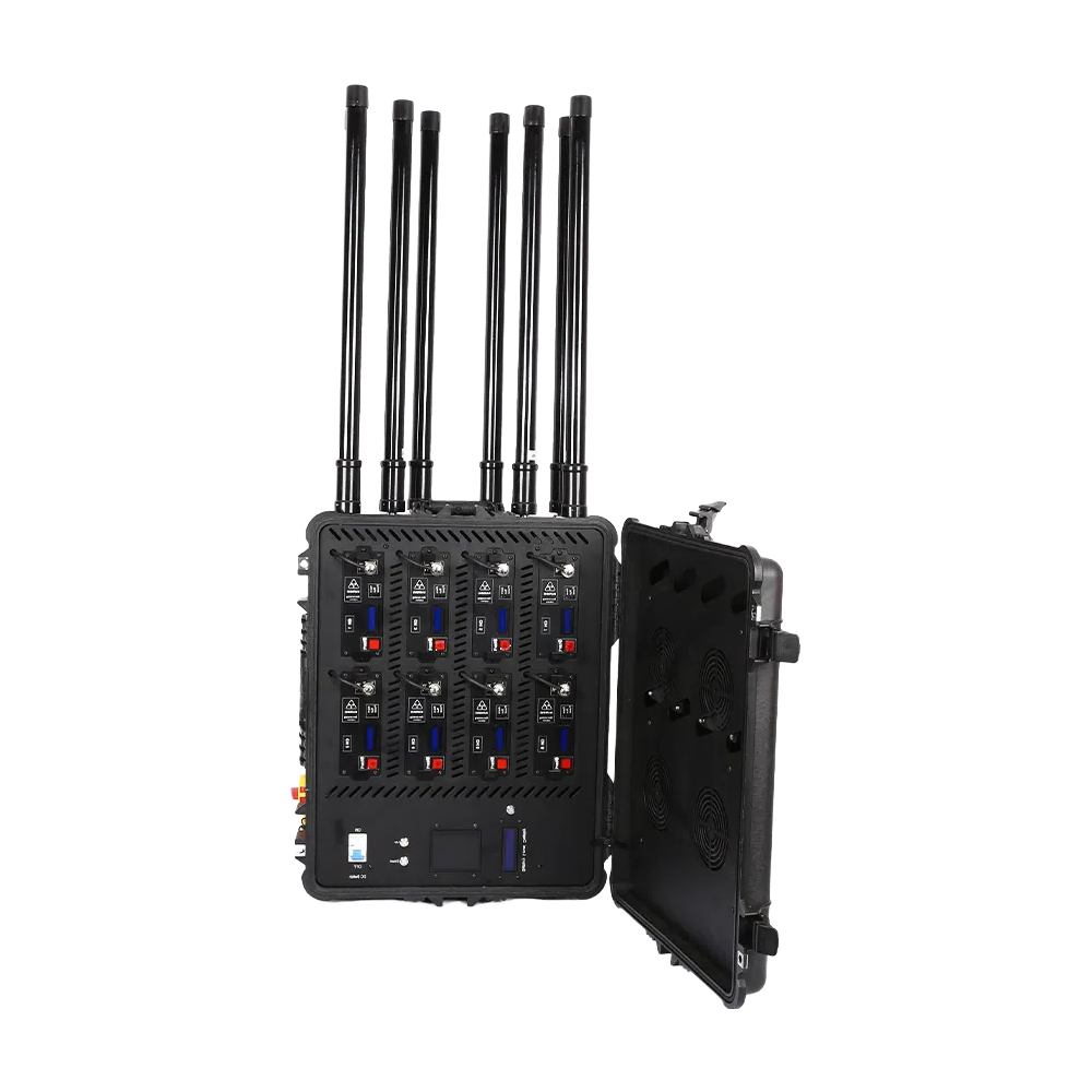 Wholesale OEM Anti-Drone Equipment Chariot-CM with 433MHz-5.8GHz Broadband Jamming Capability