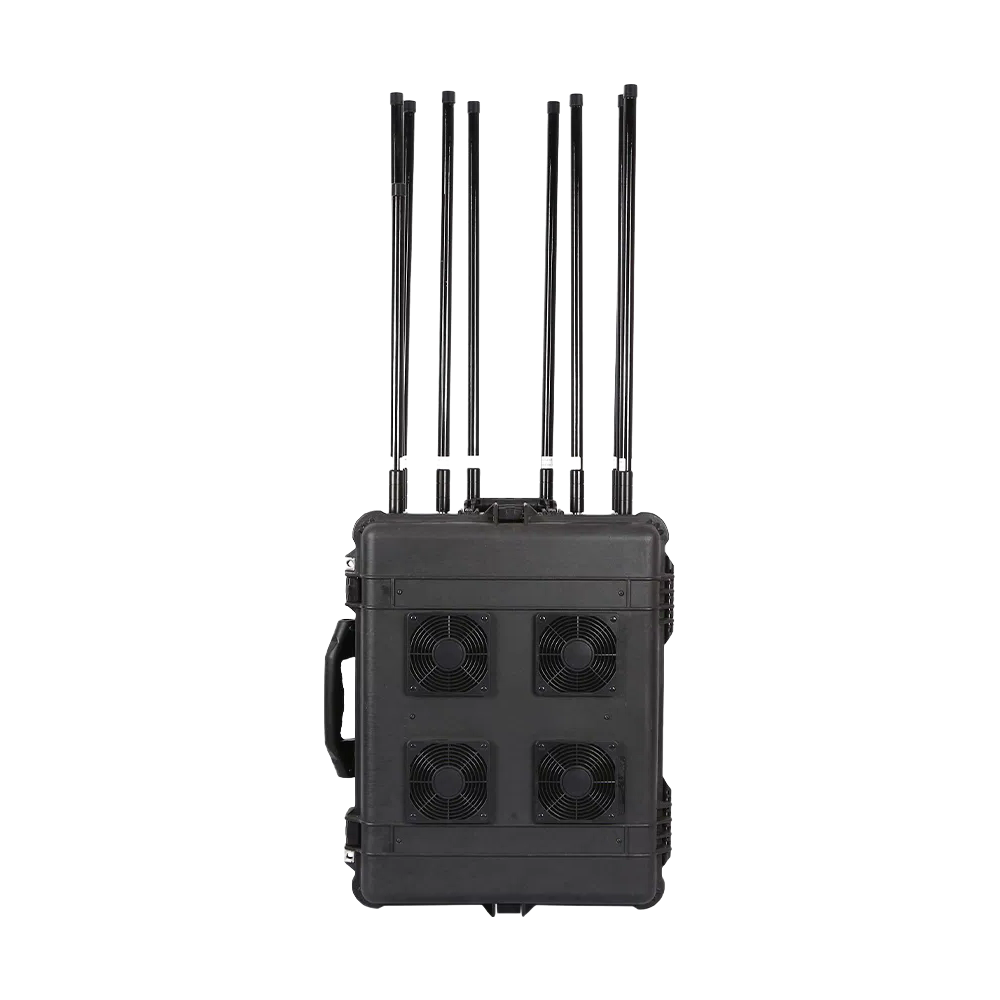 Wholesale OEM Anti-Drone Equipment Chariot-CM with 433MHz-5.8GHz Broadband Jamming Capability