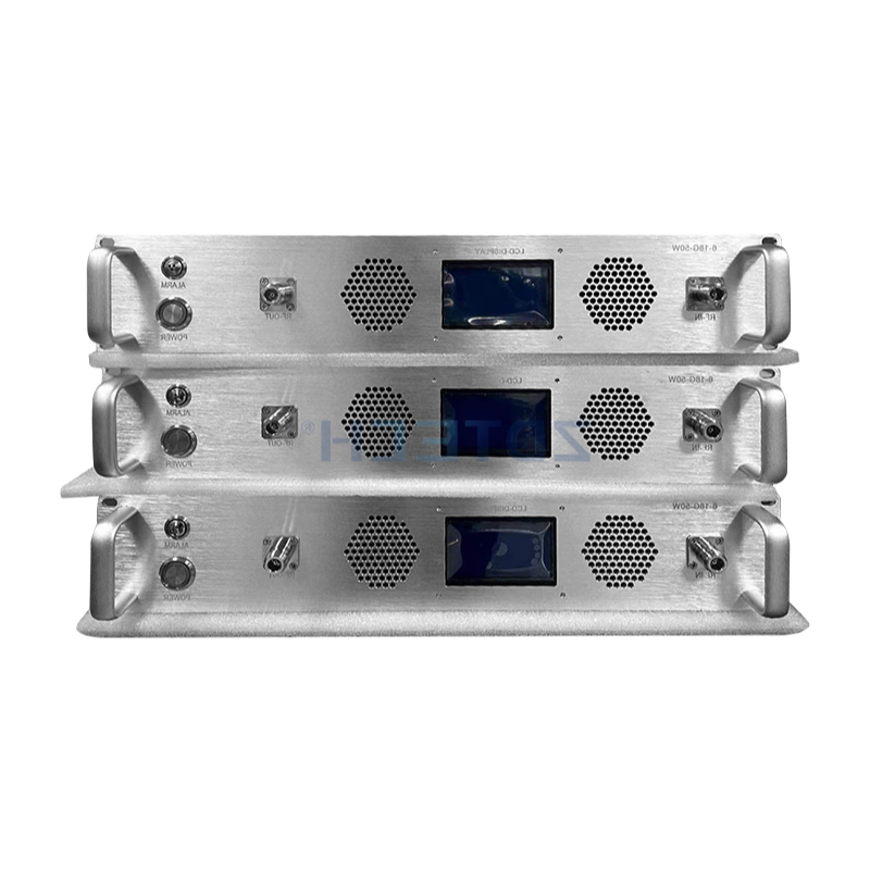 500-6000MHz 50W Power Amplifier Module for Data Jamming with RoHS Certification and Heat Sink Requirement