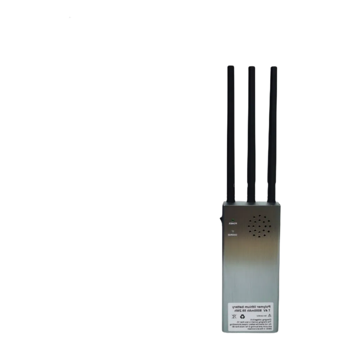 Customizable 4 Band Handheld Signal Jammer 30W Output for Remote Control GPS Lojack Interference
