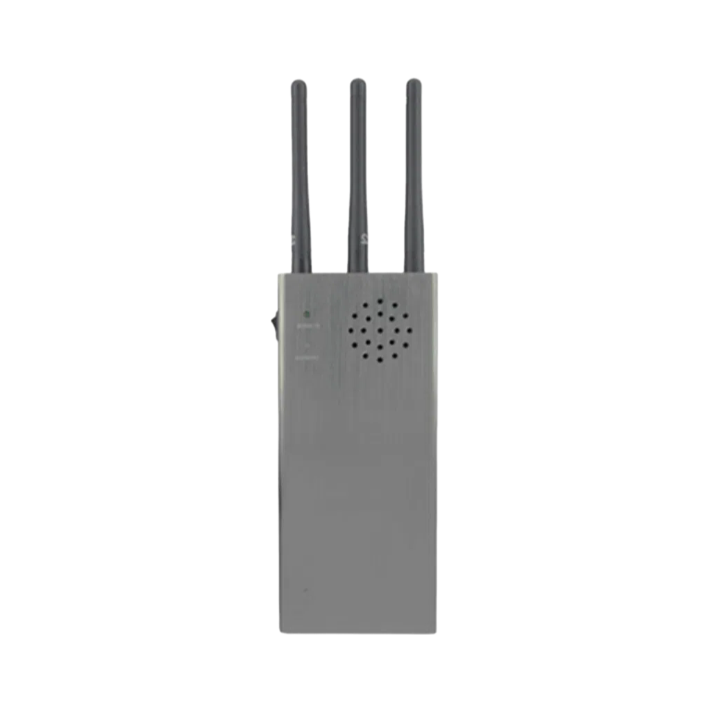 Customizable 4 Band Handheld Signal Jammer 30W Output for Remote Control GPS Lojack Interference