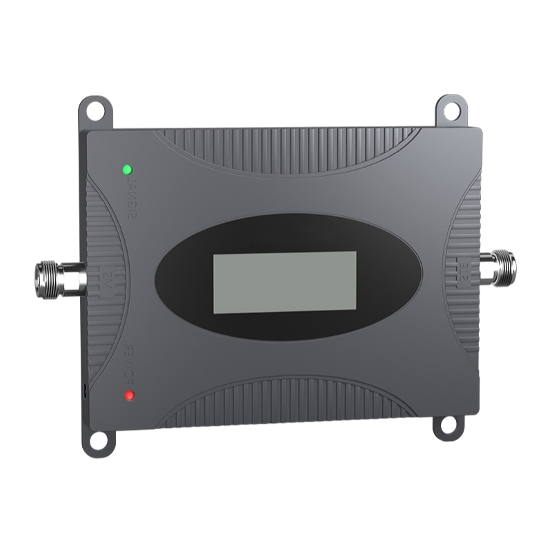 High Performance Wireless Repeater with Smart Chip and Optical Fiber Transmission Medium