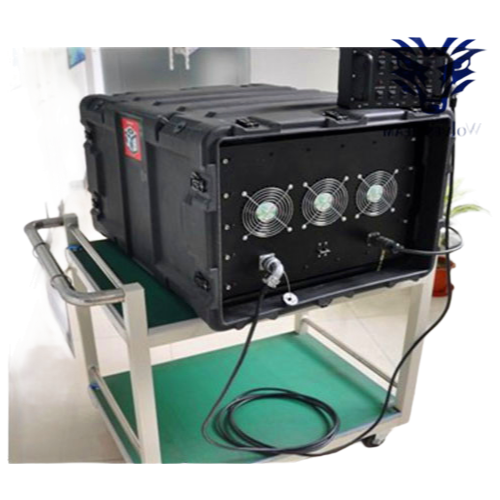 Military Grade Portable RCIED Jammer for Bomb Disposal and VIP Protection 1000W Output
