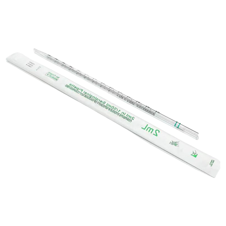 Factory Supply Gamma Sterilized Serological Pipettes with Double-Side Graduation Design