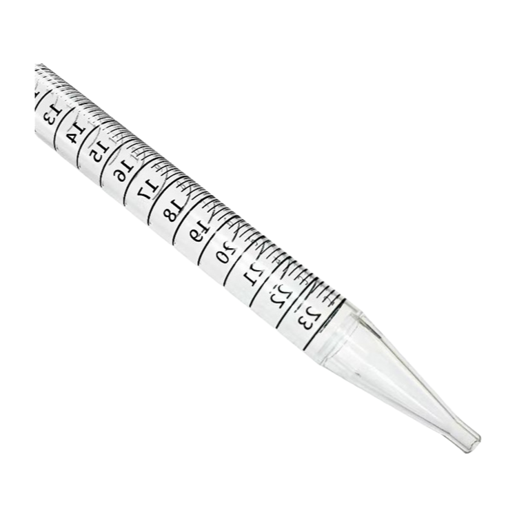 Factory Supply Gamma Sterilized Serological Pipettes with Double-Side Graduation Design
