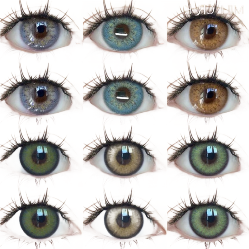 Wholesale 3-Tone Colored Contact Lenses with UV Protection and High Moisture Content