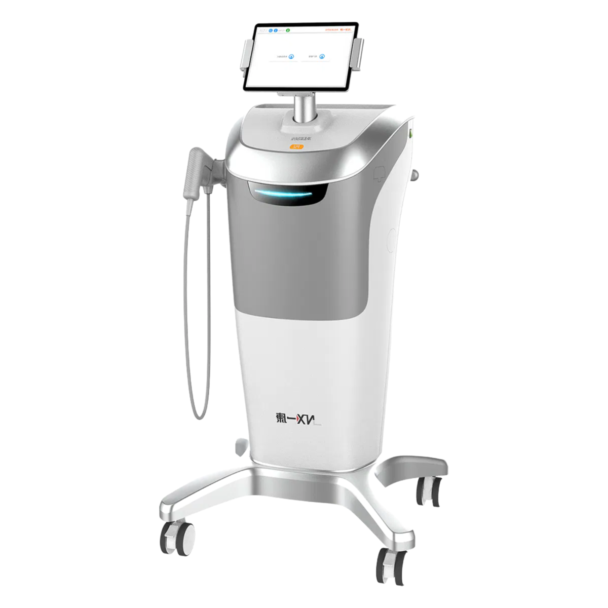 PS2 Shockwave Therapy Apparatus for Muscle Pain Relief - 5 Massage Heads 32mm Penetration