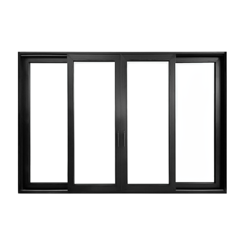 Modern Slim Profile Sliding Doors with Sound Insulation - Luvindow High Security Rating