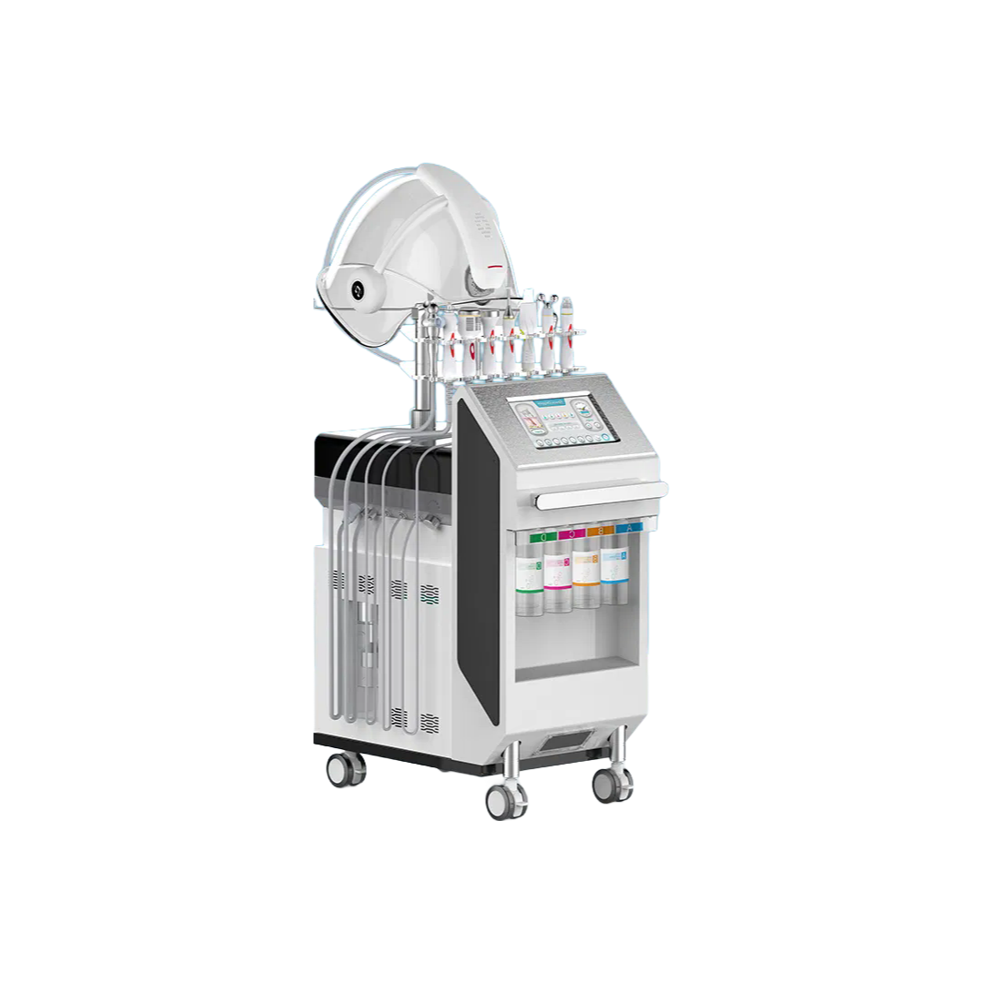 Professional Hydra Aqua Glow Beauty Facial Machine with Oxygen Treatment Technology