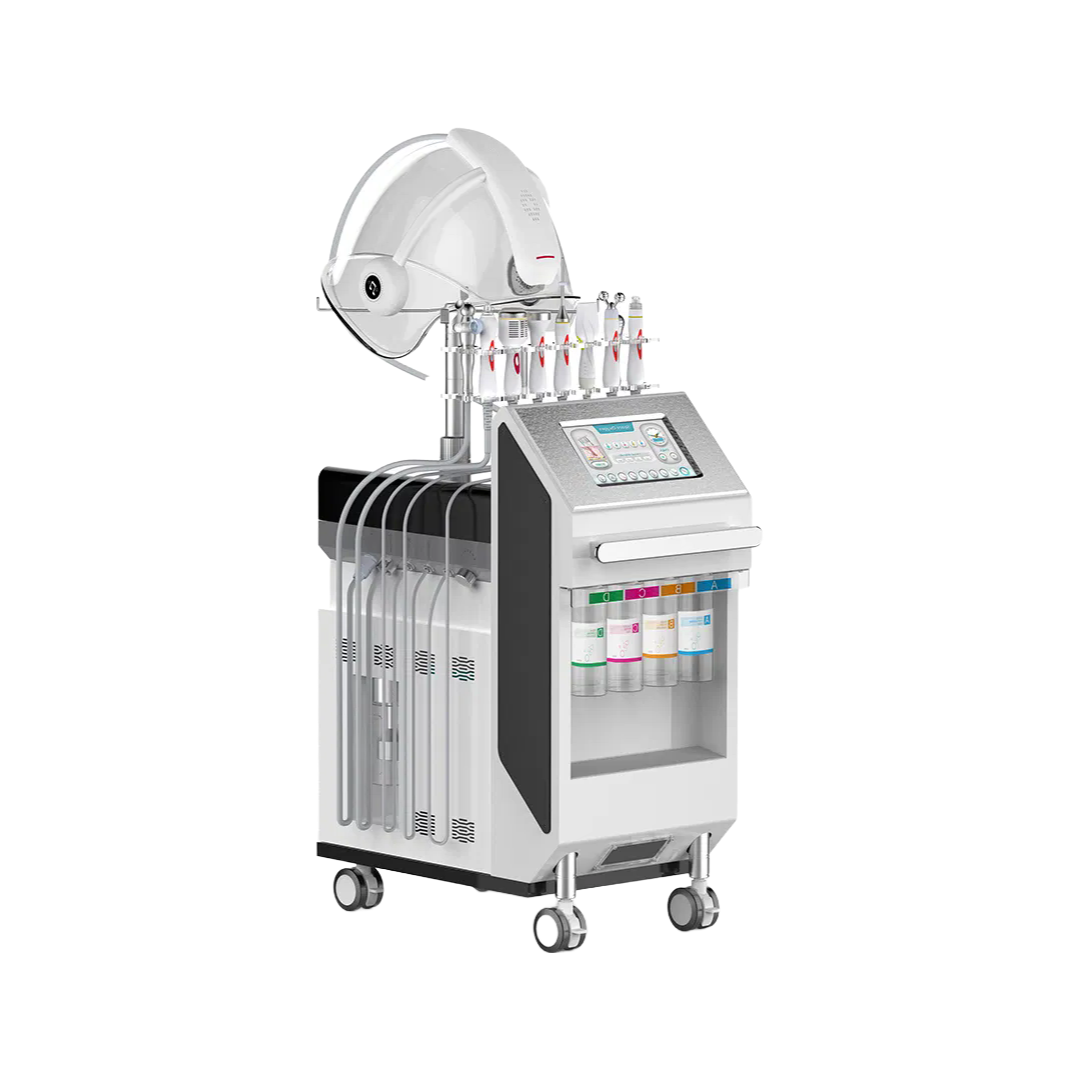 Professional Hydra Aqua Glow Beauty Facial Machine with Oxygen Treatment Technology