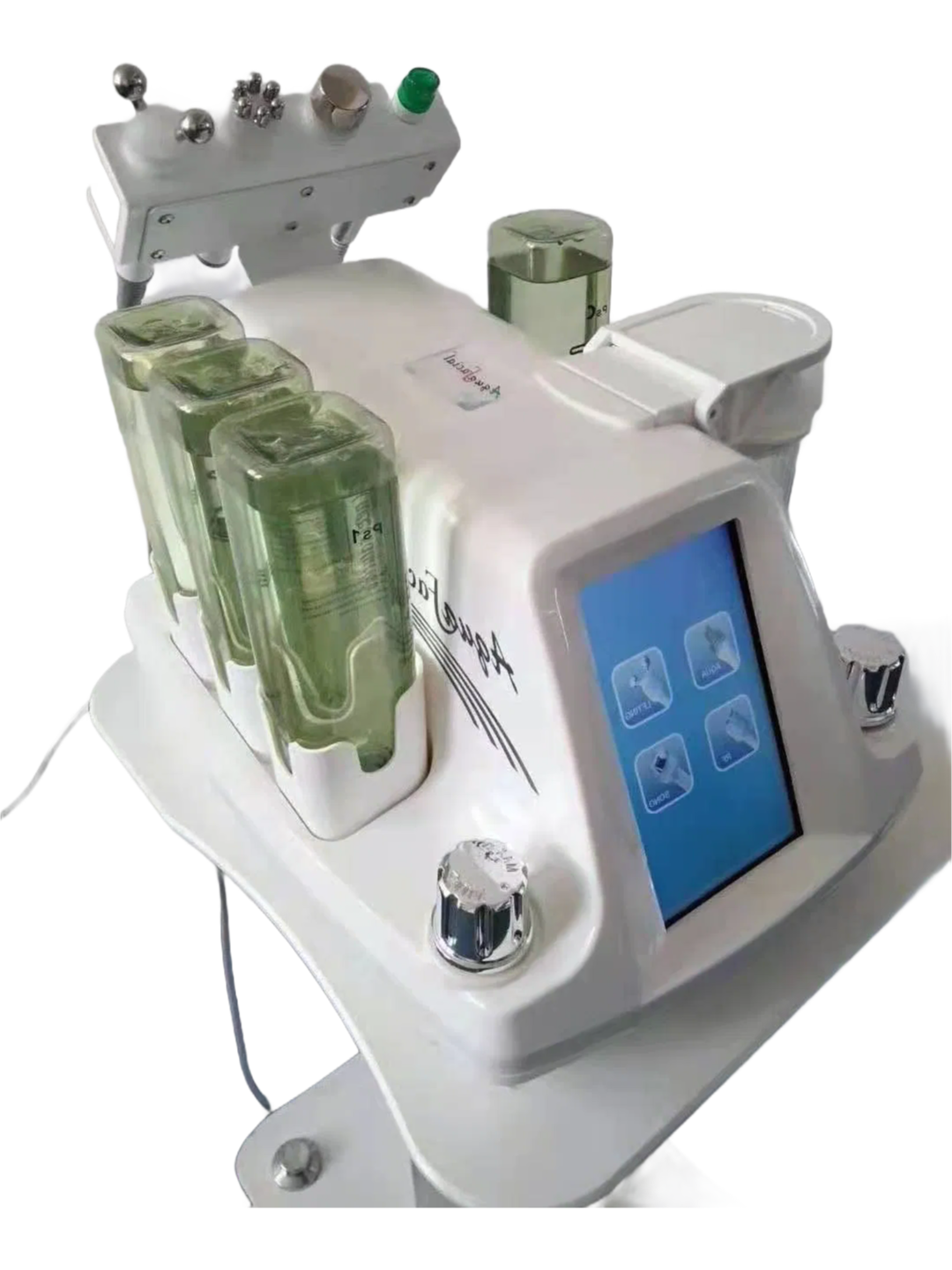 Wholesale OEM Hydro Oxygen Jet Peeling Device with 8 Replaceable Heads for Skin Care