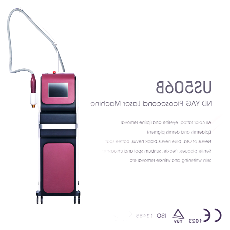 Professional Picosecond Beauty Machine for Skin Rejuvenation and Pigment Removal with 15Hz Frequency