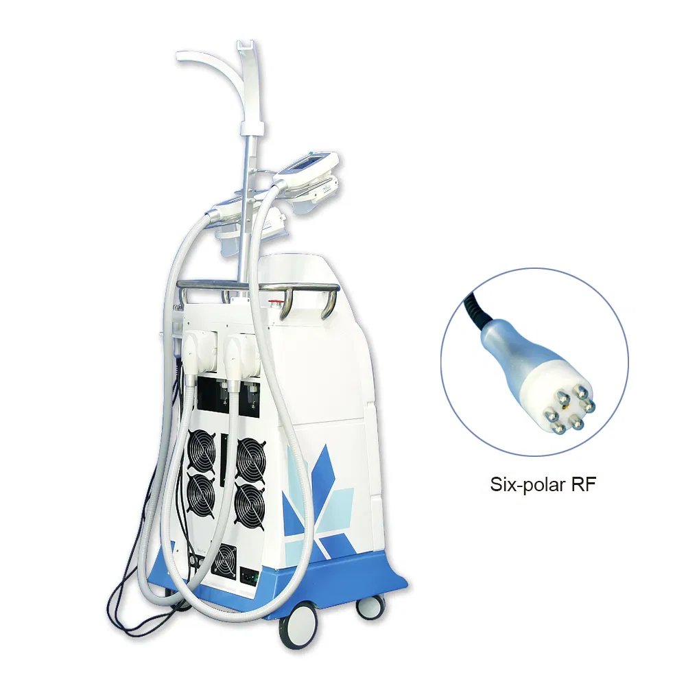 Dual Handle Cryolipolysis Slimming Machine for Salon and Home Use with 40KHz Cavitation Technology