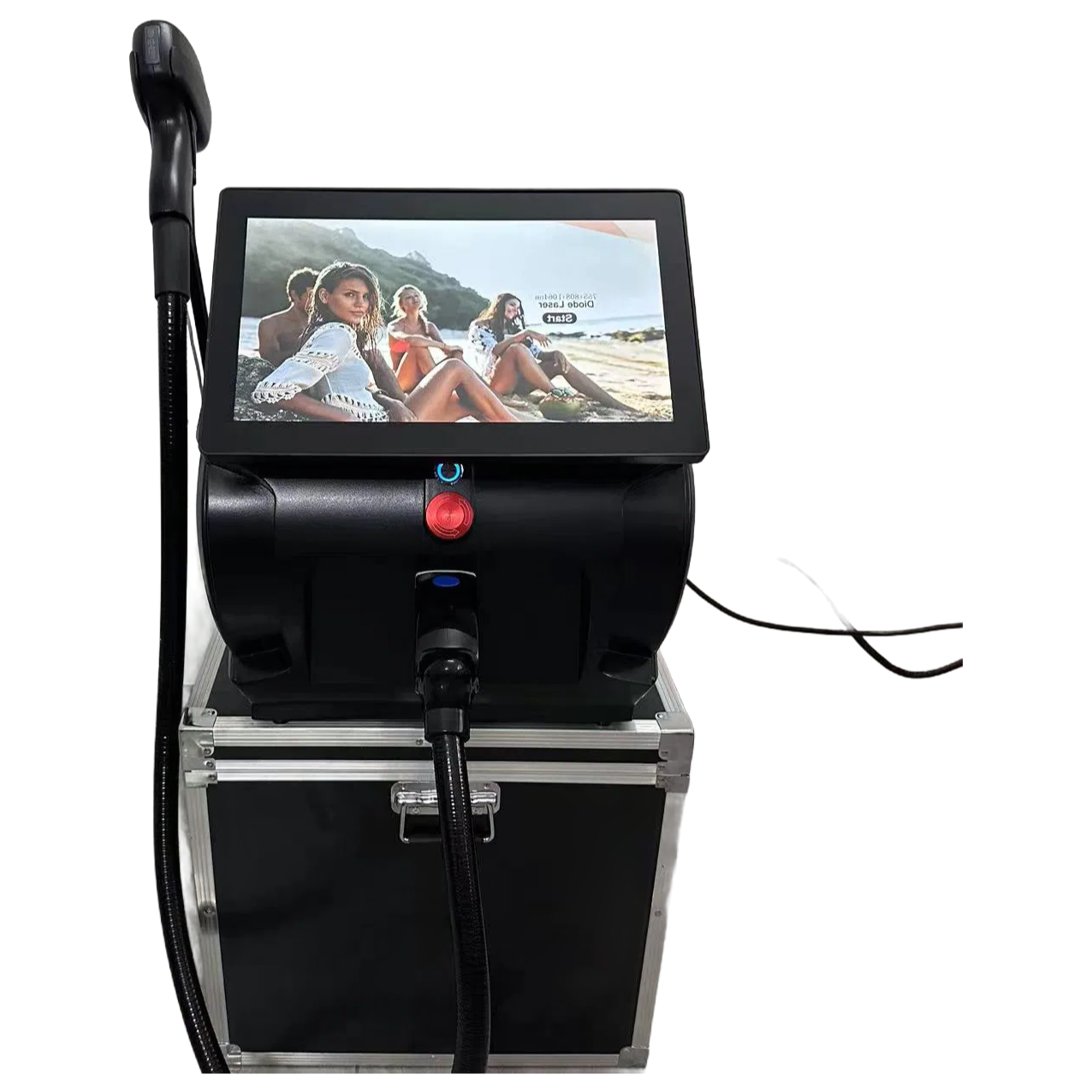 Customizable Handle 808 Diode Laser Hair Removal Machine for Salon Use with CE Certification