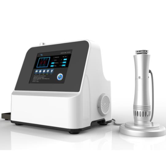 Portable Shock Wave Therapy Device SW8 for Pain Relief - 1-16Hz Frequency Deep Tissue Treatment