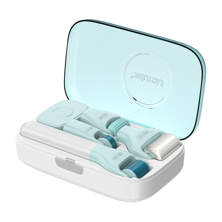 Wholesale G10 Beauty Roller Equipment with Silicone Face Brush and Gift Box Packaging