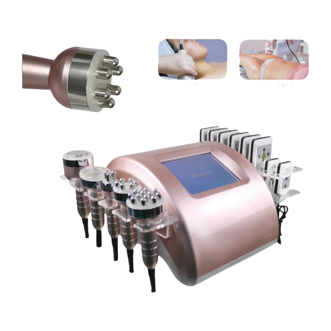 Wholesale 6 in 1 Slimming Machine with Vacuum Laser and RF Technology for Body Contouring