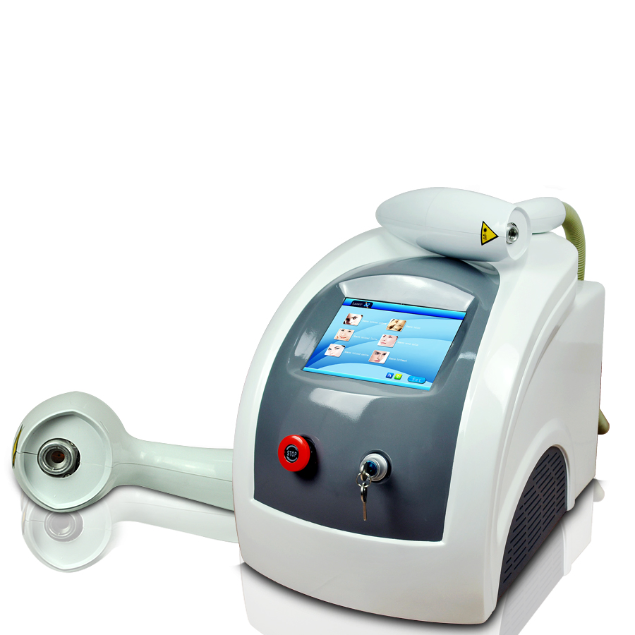 Portable CE Certified Tattoo Removal Machine with Water and Air Cooling System