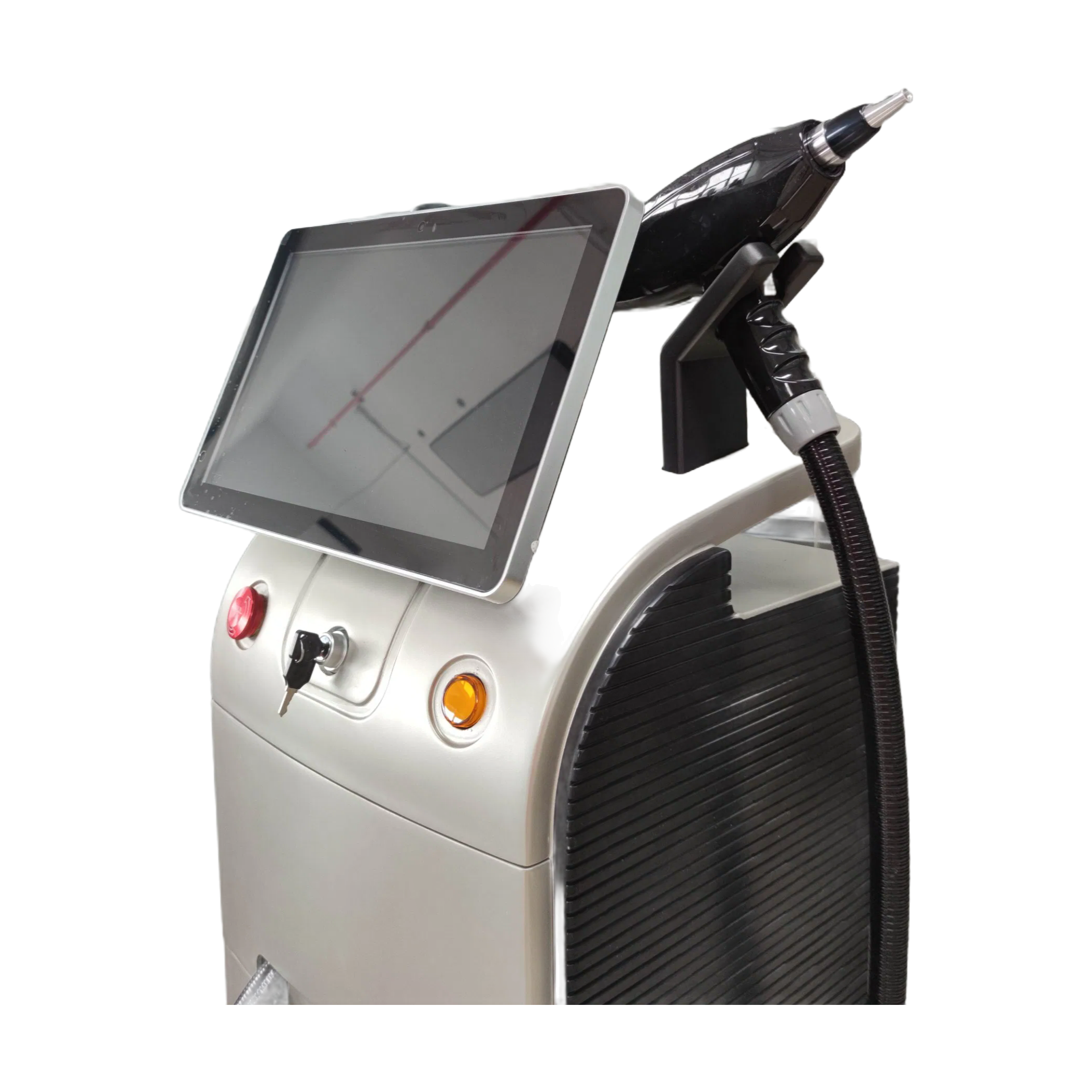 Wholesale Ice Titanium Diode Laser Hair Removal Machine 755+808+1064nm Double Handle for Salon Home OEM ODM Support