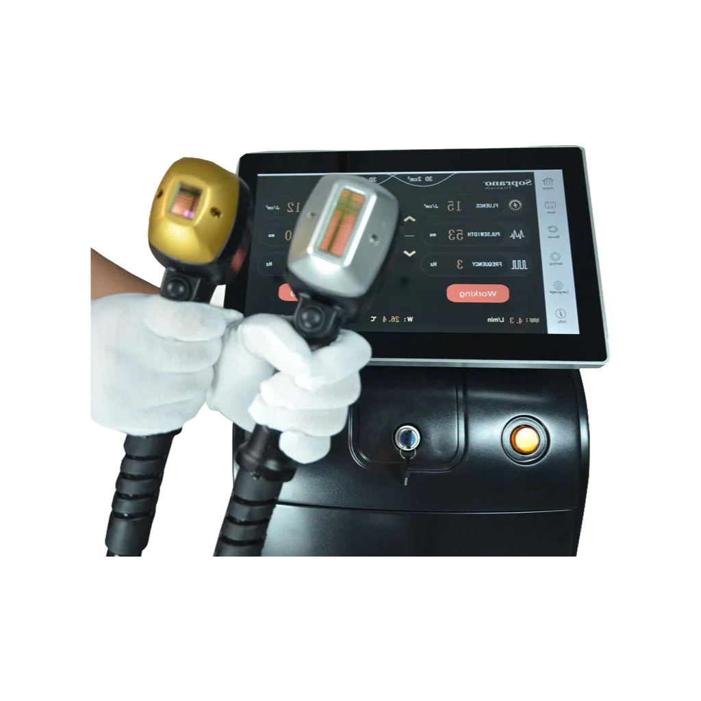 Professional 755nm 808nm 1064nm Triple Wavelength Diode Laser Hair Removal Equipment for Salon and Home Use
