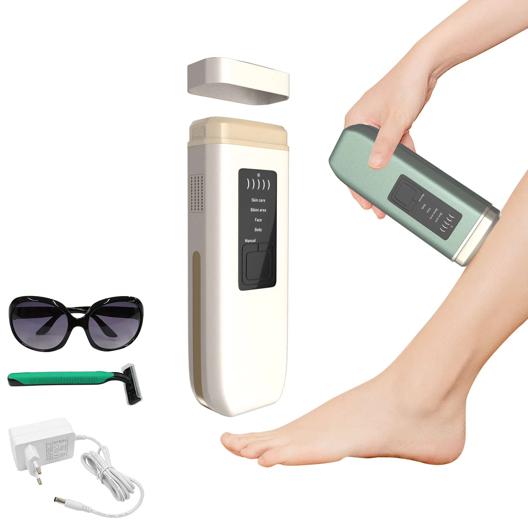 FZ-622 IPL Freezing Point Hair Removal Device for Home Use with 5-12J Energy Levels and Cooling Technology