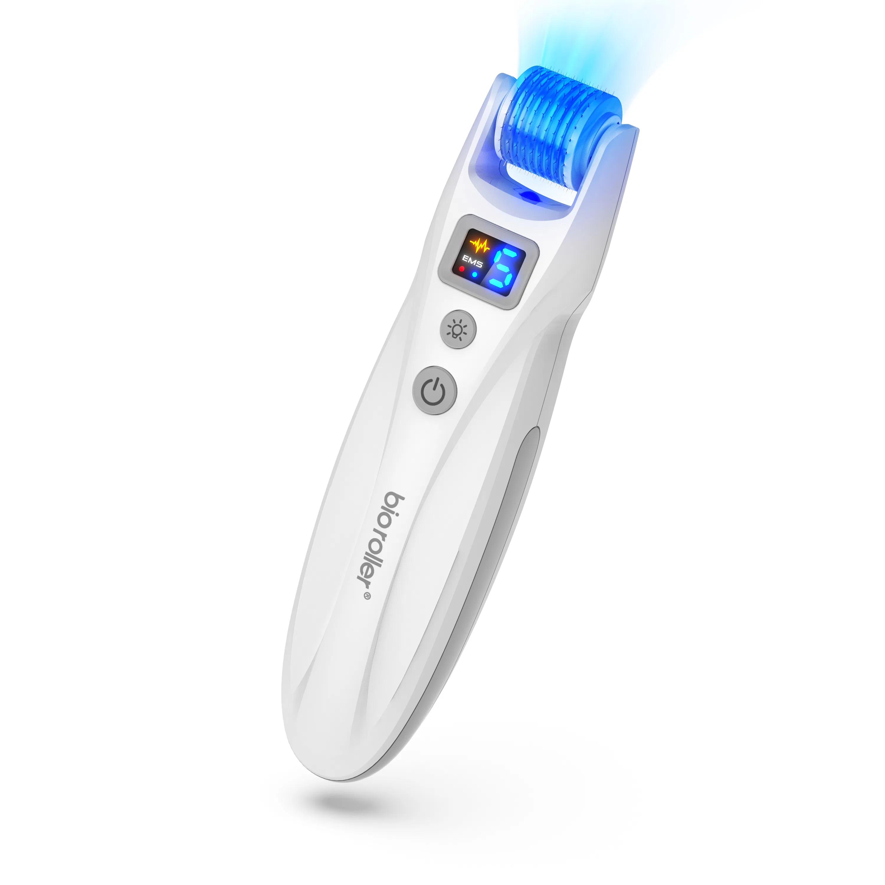 Customizable Bio Roller G5 Electric Derma Roller, LED & EMS, 540 Pins, Factory Supply for Salon & Home Anti - Aging Skincare