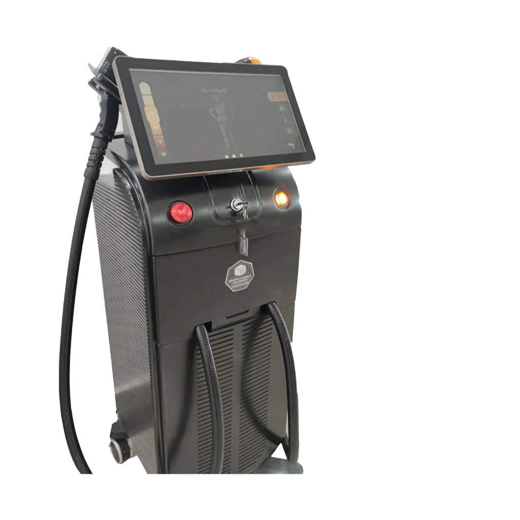 Factory Supply Ice Titanium KH-2 Diode Laser Hair Removal Machine (Triple Wavelength 755/808/1064nm, Double Handle) - OEM ODM Wholesale Customize for Salon Home