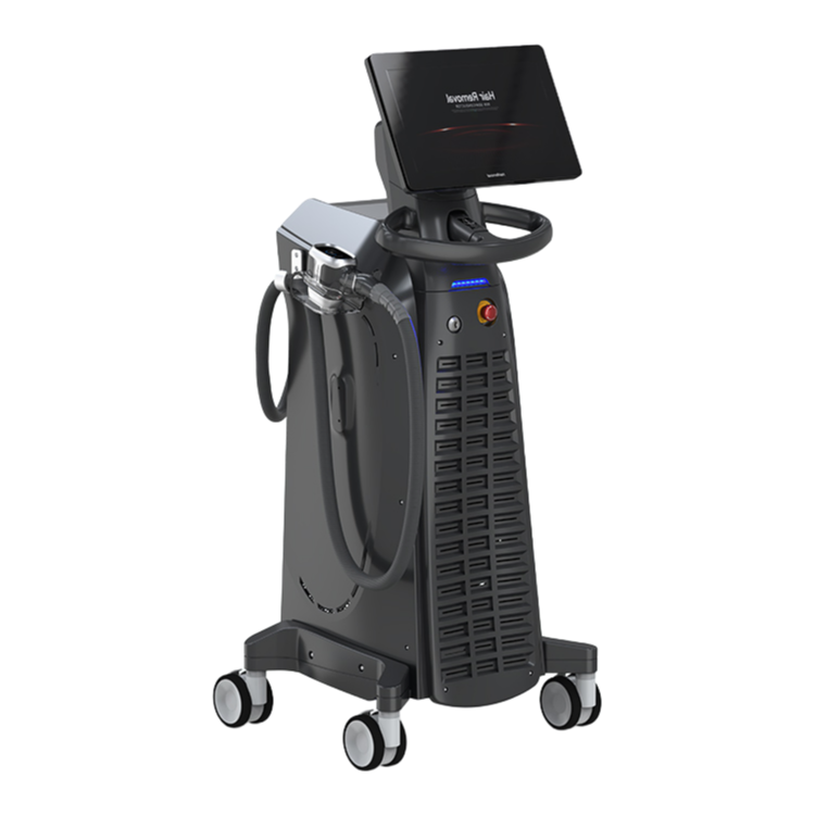 Factory Supply 2024 3 Waves 755+808+1064nm Diode Laser Hair Removal Machine with Best Cooling System for Salon Use