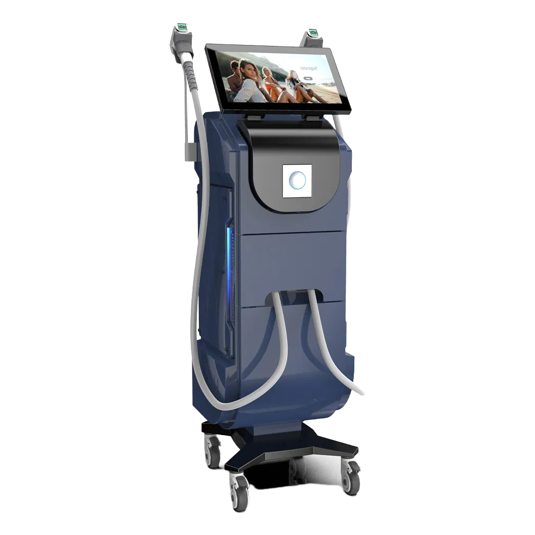 OEM 3 Wavelength 755 808 1064nm Alexandrite Titanium Ice Laser Hair Removal Machine Factory Supply Wholesale Customize for Salon