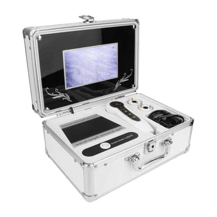 Factory Supply Portable Skin and Hair Analyzer Machine T03 with 50/200X Lens & 7 Inch Screen for Salon Use