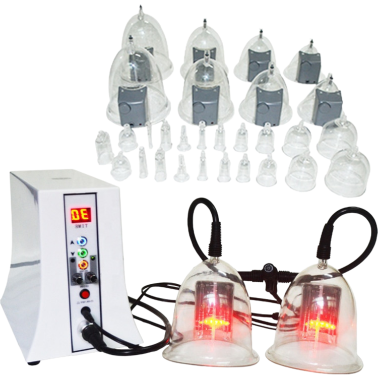 Customizable Portable Breast Enlargement Machine 150W 29 Cups, Salon Home Use for Breast Lift Buttocks Enhancement Lymphatic Drainage