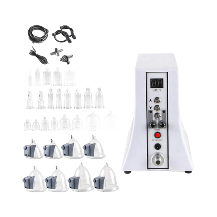 Customizable Portable Breast Enlargement Machine 150W 29 Cups, Salon Home Use for Breast Lift Buttocks Enhancement Lymphatic Drainage