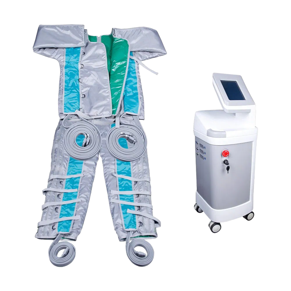 Wholesale Infrared Weight Loss Pressotherapy Jacket Pants, 20-360 mmHg Air Pressure 5 Function Models Lymph Drainage Body Detox Massager