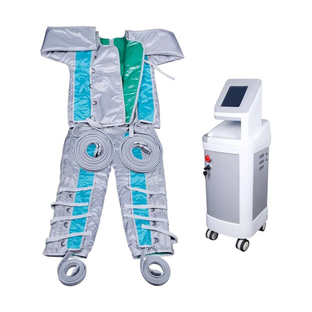Wholesale Infrared Weight Loss Pressotherapy Jacket Pants, 20-360 mmHg Air Pressure 5 Function Models Lymph Drainage Body Detox Massager