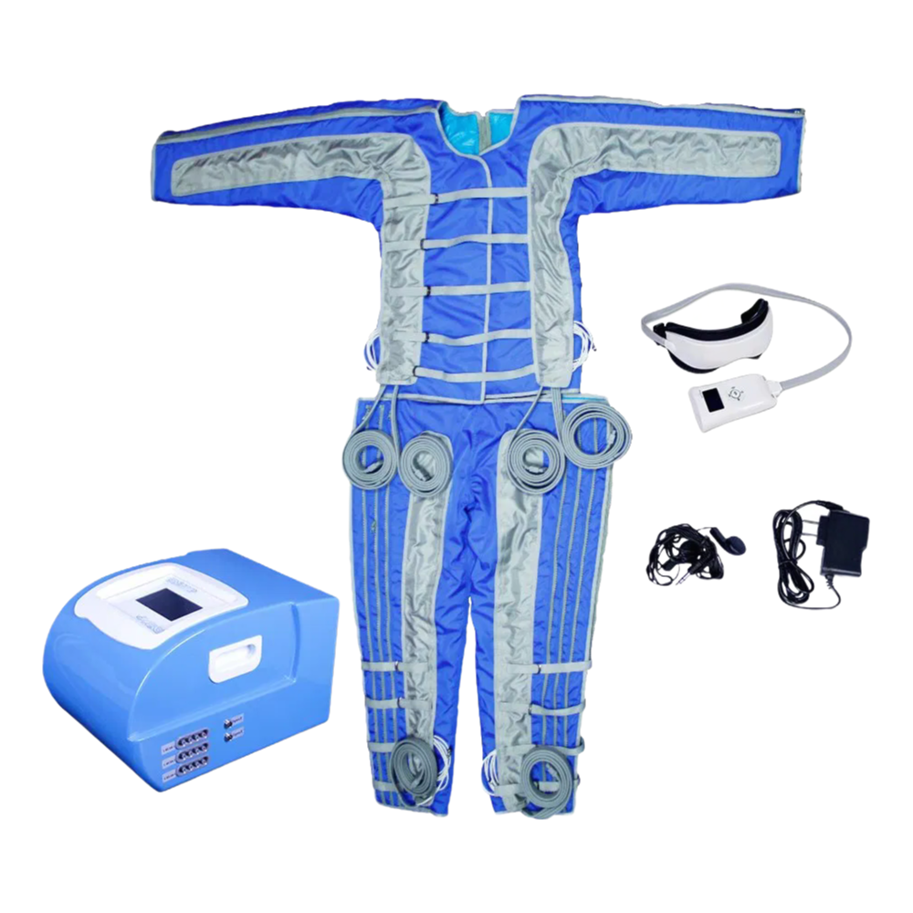 High Pressure Air Compression Massage Equipment for Lymphatic System Stimulation and Relaxation