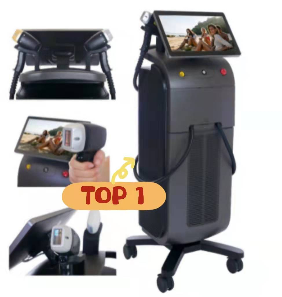 Wholesale USA Laser Bar Triple Wavelength Hair Removal Equipment for Beauty Clinics and Spas
