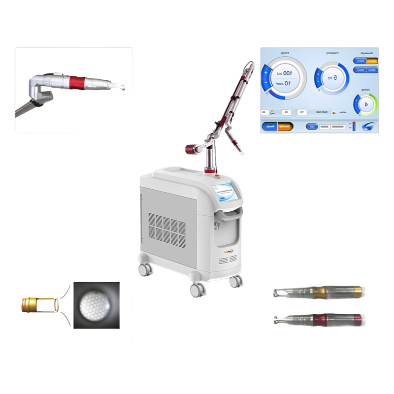 Professional Picosecond ND YAG Laser Machine for Tattoo Removal and Skin Rejuvenation Treatment