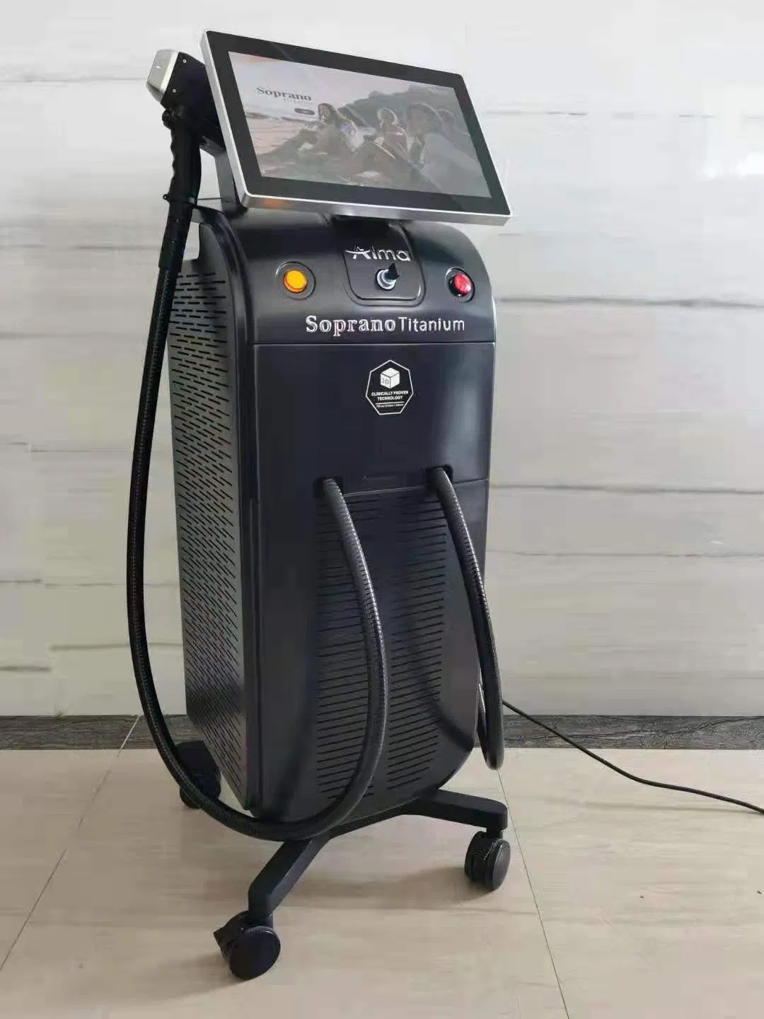 Professional Triple Wavelength 755nm 808nm 1064nm Diode Laser Hair Removal Machine for Salon and Home Use