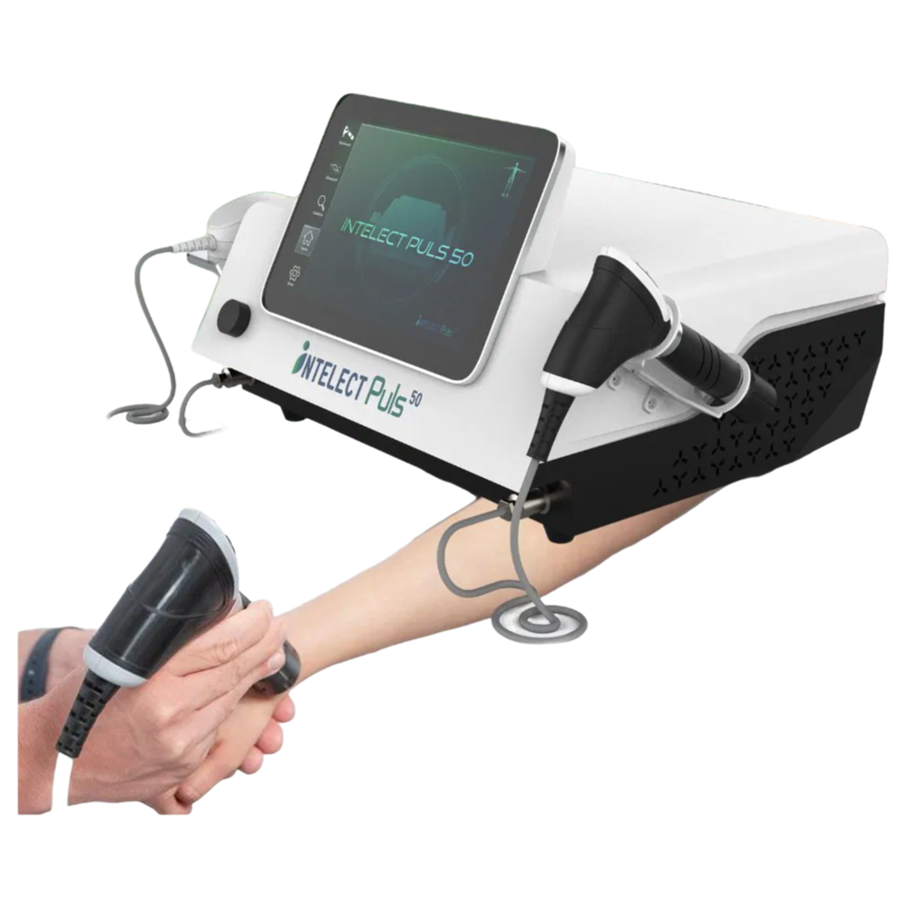 Portable Shockwave Therapy Device with Adjustable Intensity for Tendonitis and Joint Pain Relief