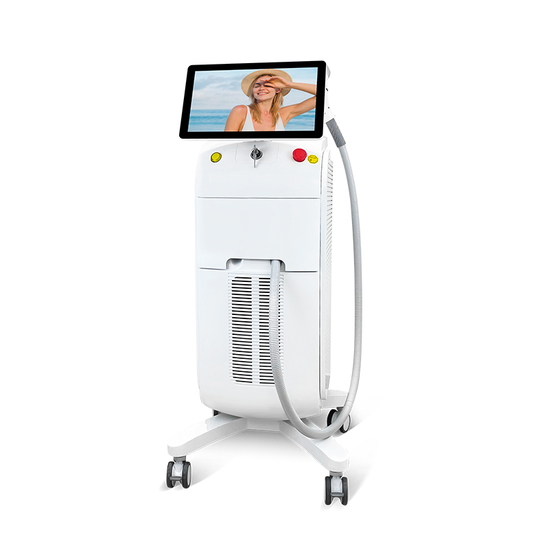 Professional 3-Wavelength Diode Laser Hair Removal Machine with Ice Cooling System