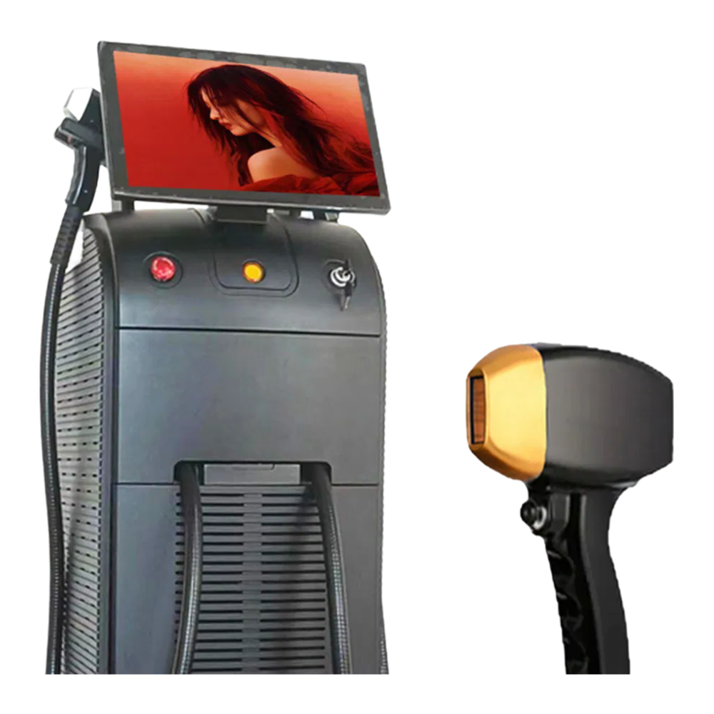 Professional 755nm 808nm 1064nm Triple Wavelength Diode Laser Hair Removal Machine for Permanent Hair Reduction