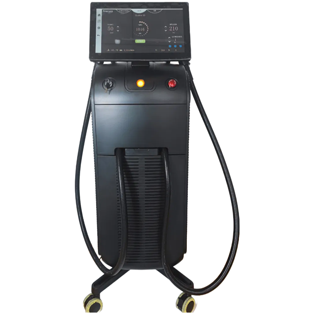 Professional 1600W-1800W Diode Laser Hair Removal Machine with Triple Wavelength Technology