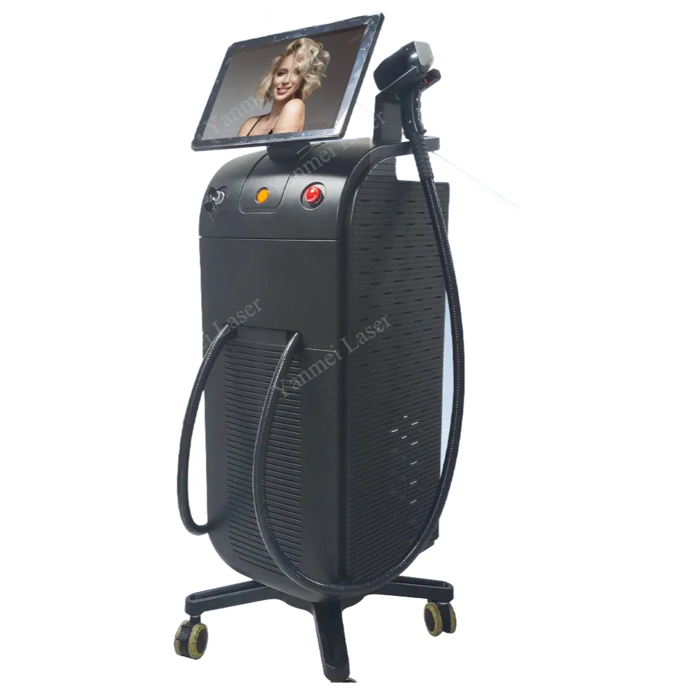 Professional 1600W-1800W Diode Laser Hair Removal Machine with Triple Wavelength Technology