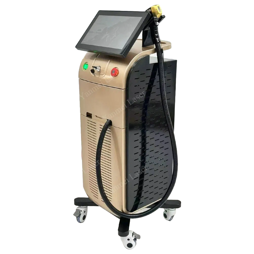 Professional 2000W 808nm Diode Laser Hair Removal Machine - Permanent Hair Removal Equipment for All Skin Types